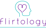 Flirtology heart and mind logo
